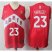 Mens Nike Toronto Raptors #23 Fred VanVleet Red Basketball Swingman Earned Edition Jersey