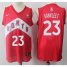 Mens Nike Toronto Raptors #23 Fred VanVleet Red Basketball Swingman Earned Edition Jersey