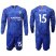 Chelsea #15 Moses Home Long Sleeves Soccer Club Jersey
