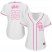 Colorado Rockies #55 Jon Gray White/Pink Fashion Womens Stitched MLB Jersey