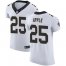 Nike New Orleans Saints #25 Eli Apple White Mens Stitched NFL Vapor Untouchable Elite Jersey