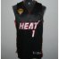 Miami Heat 1 Chris Bosh Black 2011 NBA Finals Jersey Cheap