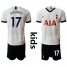 Tottenham Hotspur #17 Sissoko Home Kid Soccer Club Jersey
