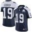 Nike Dallas Cowboys #19 Amari Cooper Navy Blue Thanksgiving Mens Stitched With Established In 1960 Patch NFL Vapor Untouchable Limited Throwback Jersey