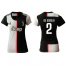 Womens Juventus #2 De Sciglio Home Soccer Club Jersey
