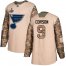 Adidas St. Louis Blues #9 Shayne Corson Camo Authentic 2017 Veterans Day Stanley Cup Champions Stitched NHL Jersey