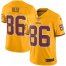 Nike Washington Football Team #86 Jordan Reed Gold Youth Stitched NFL Limited Rush Jersey