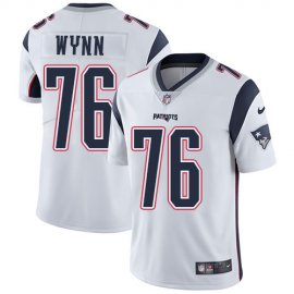 Nike New England Patriots #76 Isaiah Wynn White Mens Stitched NFL Vapor Untouchable Limited Jersey