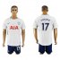 Tottenham Hotspur #17 Sissoko White Blue Soccer Club Jersey