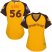 Baltimore Orioles #56 Darren ODay Gold 2016 All-Star American League Womens Stitched MLB Jersey