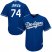 Los Angeles Dodgers #74 Kenley Jansen Blue Cool Base Stitched Youth MLB Jersey