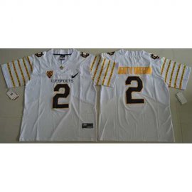 Oregon Ducks #2 Mighty Oregon White Webfoots 100th Rose Bowl Game Elite Stitched NCAA Jersey