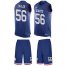 Nike New York Giants #56 Lawrence Taylor Royal Blue Team Color Mens Stitched NFL Limited Tank Top Suit Jersey
