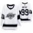 Los Angeles Kings #99 Wayne Gretzky Mens Adidas 2019-20 Heritage White Throwback 90s NHL Jersey