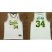Oklahoma City Thunder #34 Ray Allen White Throwback Stitched NBA Jersey