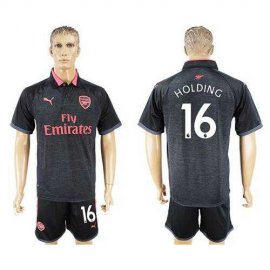 Arsenal #16 Holding Sec Away Soccer Club Jersey