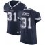 Nike Dallas Cowboys #31 Byron Jones Navy Blue Team Color Mens Stitched NFL Vapor Untouchable Elite Jersey
