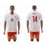 Holland #14 Rekik Away Soccer Country Jersey