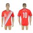 Costa Rica #10 Ruiz B. Home Soccer Country Jersey