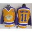 Los Angeles Kings #11 Anze Kopitar Yellow CCM Throwback Stitched NHL Jersey