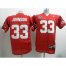 Ohio State Buckeyes 33 Pete Johnson Red NCAA Jerseys