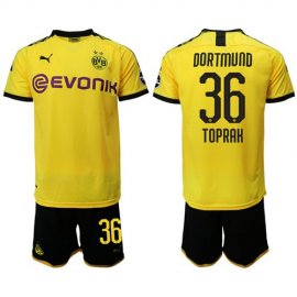 Dortmund #36 Toprak Home Soccer Club Jersey