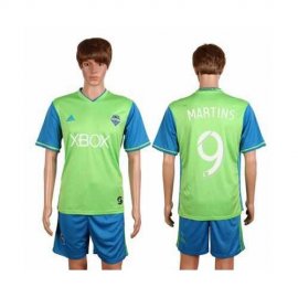 Seattle Sounders #9 Martins Home Soccer Club Jersey