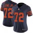Nike Chicago Bears #72 Charles Leno Jr Navy Blue Alternate Womens Stitched NFL Vapor Untouchable Limited Jersey