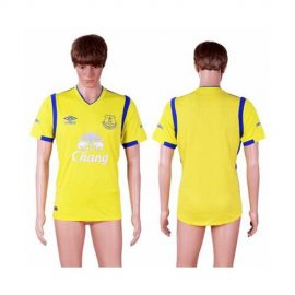 Everton Blank Sec Away Soccer Club Jersey