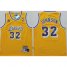 Youth Los Angeles Lakers #32 Magic Johnson Yellow Throwback Stitched NBA Jersey