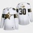 Dallas Stars #30 Ben Bishop Mens Adidas White Golden Edition Limited Stitched NHL Jersey