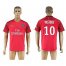 Paris Saint-Germain #10 Pastore Red Soccer Club Jersey