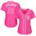 Houston Astros #35 Justin Verlander Pink Fashion Womens Stitched MLB Jersey