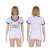 Womens Manchester United Blank Sec Away Soccer Club Jersey