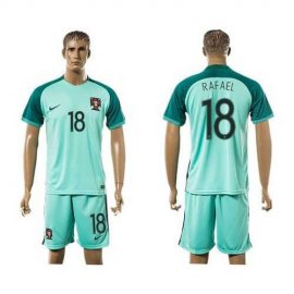 Portugal #18 Raphael Away Soccer Country Jersey