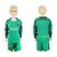 Barcelona Blank Green Goalkeeper Long Sleeves Kid Soccer Club Jersey