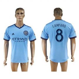 New York City #8 Lampard Home Soccer Club Jersey
