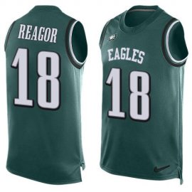 Nike Philadelphia Eagles #18 Jalen Reagor Green Team Color Mens Stitched NFL Limited Tank Top Jersey