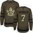 Adidas Toronto Maple Leafs #7 Lanny McDonald Green Salute to Service Stitched NHL Jersey