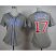 Chicago Cubs #17 Kris Bryant Grey Alternate Road Womens Stitched MLB Jersey