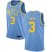 Lakers #3 Anthony Davis Royal Blue Basketball Swingman Hardwood Classics Jersey