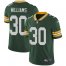 Nike Green Bay Packers #30 Jamaal Williams Green Team Color Mens Stitched NFL Vapor Untouchable Limited Jersey