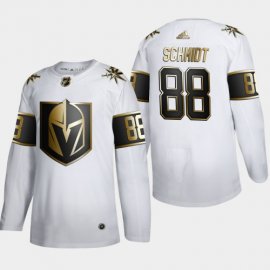 Vegas Golden Knights #88 Nate Schmidt Mens Adidas White Golden Edition Limited Stitched NHL Jersey
