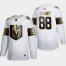 Vegas Golden Knights #88 Nate Schmidt Mens Adidas White Golden Edition Limited Stitched NHL Jersey