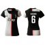Womens Juventus #6 Khedira Home Soccer Club Jersey