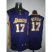 Los Angeles Lakers Bynum purple jerseys Cheap