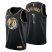 Minnesota Minnesota Timberwolves #1 Anthony Edwards Mens Golden Edition Diamond Logo 2021/22 Swingman Jersey – Black Mens