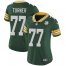 Nike Green Bay Packers #77 Billy Turner Green Team Color Womens 100th Season Stitched NFL Vapor Untouchable Limited Jersey