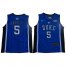 Blue Devils #5 R.J. Barrett Blue/Black Basketball Elite Stitched Youth NCAA Jersey