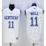 Kentucky Wildcats #11 John Wall White Basketball Stitched NCAA Jersey